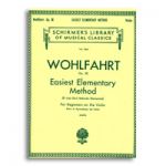 WOLHFHART-ESIEST ELEMENTARY METHOD FOR BEGINNERS,op.38 VIOLIN  BK HALLEONARD 50259000