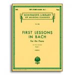 1st lessons in BACH  (PIANO) BK1 HALLEONARD 50259220