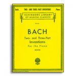 BACH-TWO&THREE PART INVENTIONS PIANO  BK HALLEONARD 50260210