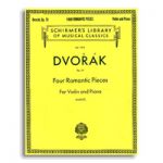 DVORAK- FOUR ROMANTIC PIECES, op.75   VIOLIN   BK HALLEONARD 50262840