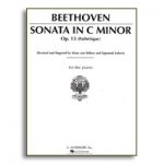 BEETHOVEN- SONATA IN C MINOR, op.13  PIANO   BK HALLEONARD 50266370