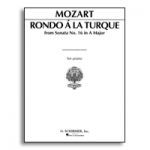 MOZART- rondo a la tourque for piano  BK HALLEONARD 50268310