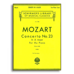 MOZART- CONCERTO N.23 IN A, K.488 (2 PIANOS,4 HANDS)  BK HALLEONARD 50260290
