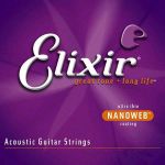Струна для акустической гитары Elixir AC NW 016
