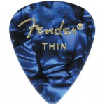 Набор медиаторов Fender 351 PREMIUM CELLULOID BLUE MOTO THIN 098-0351-702