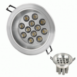 LED светильник Technoled 12W (тепл. белый) Код: 30072