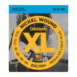 Струны для электрогитары D`ADDARIO EXL110+ XL REGULAR PLUS (10.5-48)