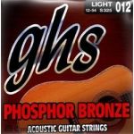 Струны для акустической гитары GHS STRINGS S325 PHOSPHOR BRONZE