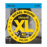 Струны для электрогитары D`ADDARIO EXL125 XL SUPER TOP / REGULAR BOTTOM (09-46)