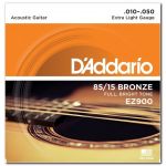 Струны для акустической гитары D`ADDARIO EZ900