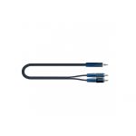 Инсертный кабель с разъемами Mini-Jack 1/8" (3.5 мм) — 2 х RCA QUIK LOK RKSA150-2 208917