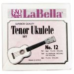 Струны для тенор укулеле La Bella No. 12