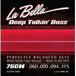 Струны для бас-гитары La Bella 760N