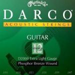 Струны для 12-ти струнной акустической гитары Martin D2000