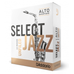 Трости для альт-саксофона D'ADDARIO Select Jazz - Alto Sax Unfiled 3H - 10 Pack (RRS10ASX3H)