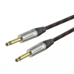 Готовый инструментальный кабель Roxtone TGJJ300L3, 1x0.22 кв.мм, вн.диаметр 6,5 мм, 3 м