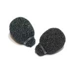 Ветрозащита для петличных микрофонов Rycote Miniature Lavalier Foams - Black (1 pack of 10)