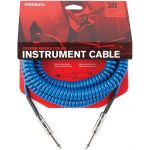Инструментальный кабель D`ADDARIO PW-CDG-30BU Coiled Instrument Cable - Blue