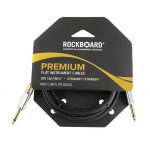 Инструментальный кабель ROCKBOARD RBO CAB FL PR 300 SS PREMIUM Flat Instrument Cable, straight/straight, 300 cm